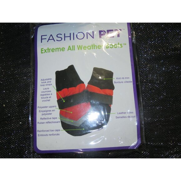 Fashion Pet Extreme All Weather Boots reflective Waterproof non-skid Canine - Picture 2 of 11